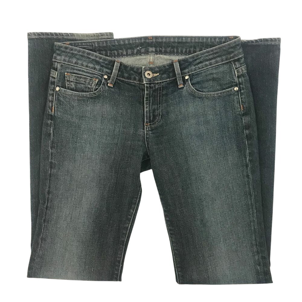 City of Angels Womens Low Rise‎ Bootcut Jeans Dark Wash Made in USA A2020-C004